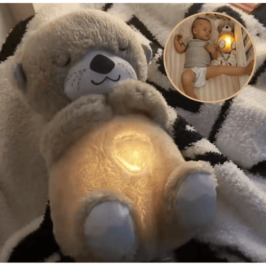 Tu nueva mejor amiga para dormir y abrazar😍🌙 La Nutria Dormilona convierte cada descanso en un momento lleno de ternura