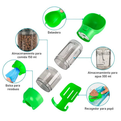 BOTELLA PORTATIL 4 EN 1 MULTIFUNCIONAL P