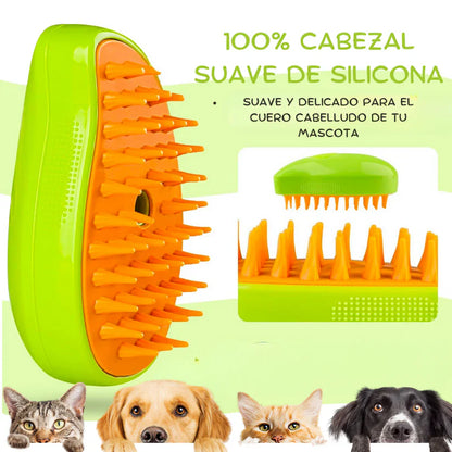 🐾 CEPILLO / PEINE A VAPOR PARA MASCOTAS 🐶😺❤️ (OFERTA)