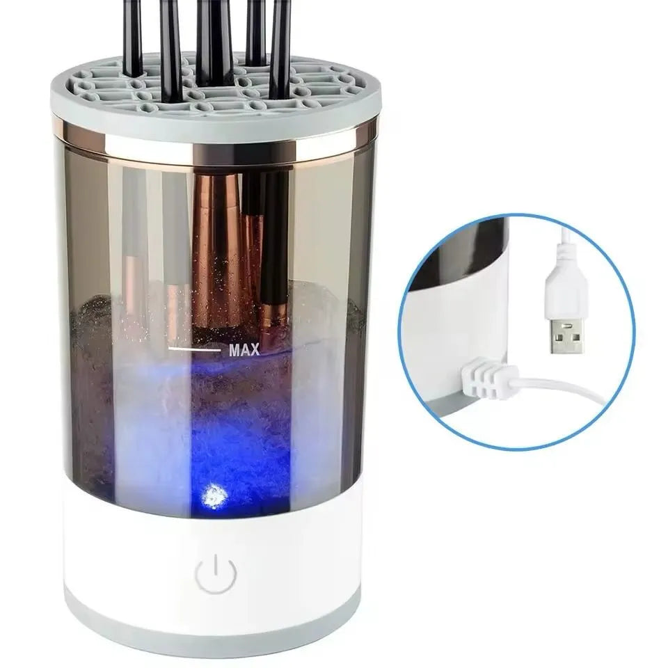 ✨ Limpiador de Brochas Eléctrico – Tu aliado para un maquillaje impecable ✨