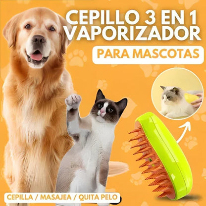 🐾 CEPILLO / PEINE A VAPOR PARA MASCOTAS 🐶😺❤️ (OFERTA)
