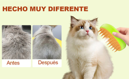 🐾 CEPILLO / PEINE A VAPOR PARA MASCOTAS 🐶😺❤️ (OFERTA)