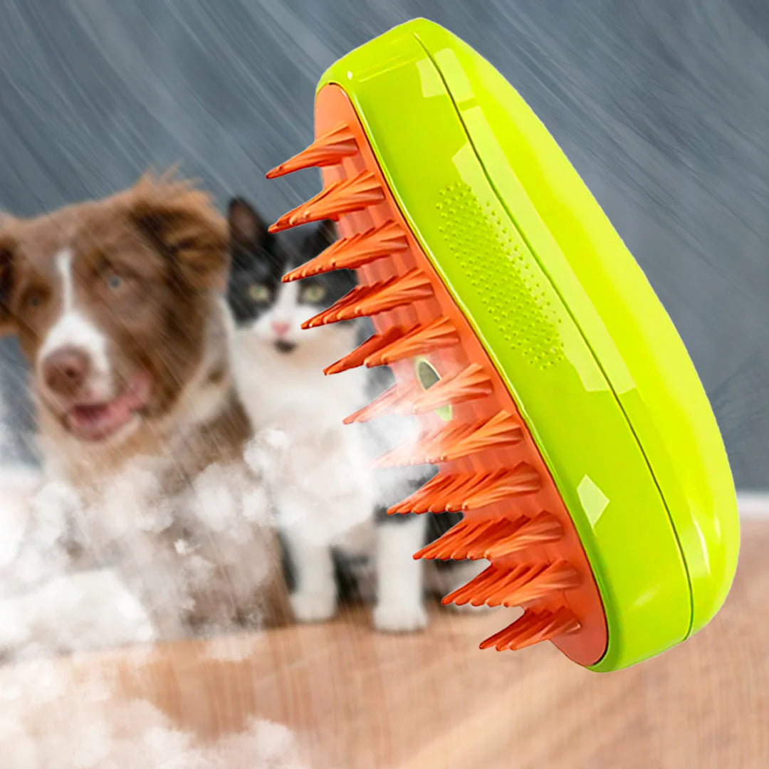 🐾 CEPILLO / PEINE A VAPOR PARA MASCOTAS 🐶😺❤️ (OFERTA)