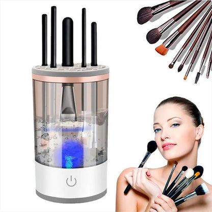 ✨ Limpiador de Brochas Eléctrico – Tu aliado para un maquillaje impecable ✨