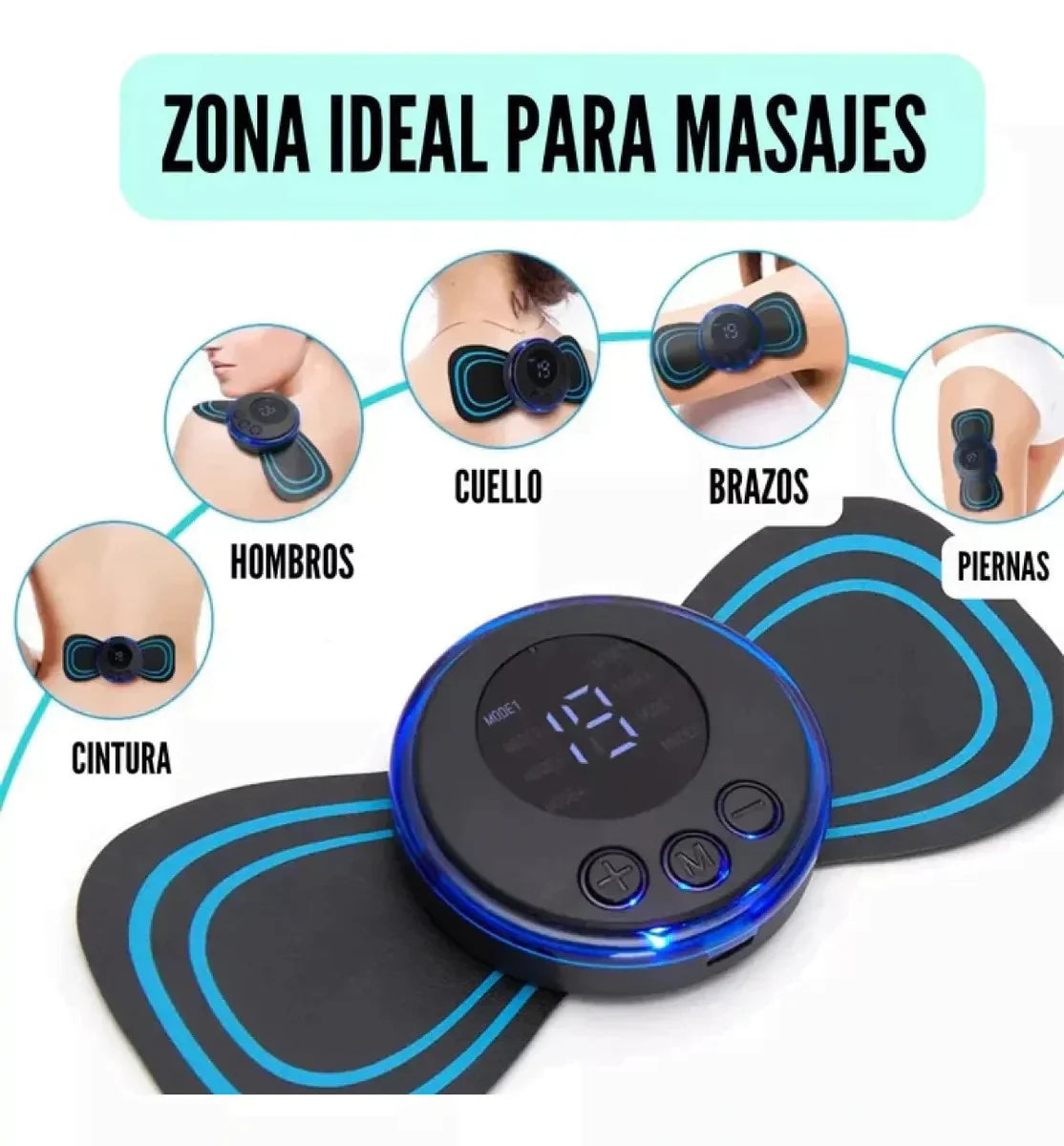 ✨ Parche Mariposa Masajeador – Relajación al instante ✨